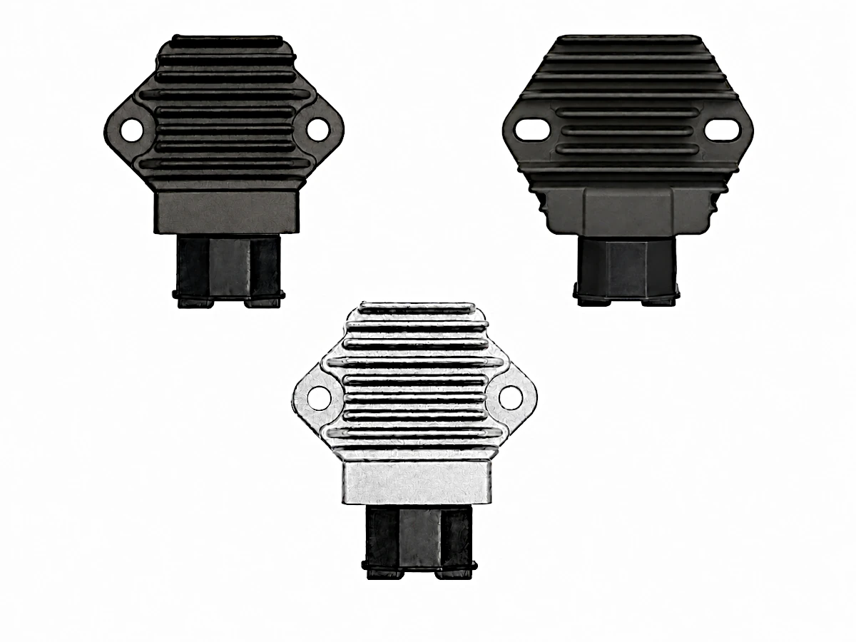 Regulatory napięcia motocyklowe 5 pin RGU-107 RGU-150 i kompatybilny zamiennik
